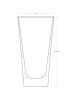 Pa≈üabah√ße 41300 6 pcs Carre Water Soft Drink Glass, 290 cc