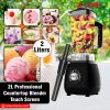 5 Core 2L Professional Countertop Blender For Kitchen 68 Oz 2000W High Speed BPA Free 6 Titanium Blade Smoothie Blender Electric For Soup Shake Juice