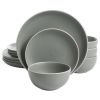 Better Homes & Gardens Zuri Matte 12-Piece Dinnerware Set