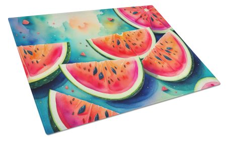 NEW Colorful Watermelons Glass Cutting Board Decorative Tempered Glass Kitchen Cutting and Serving Board Large Size Chopping Board