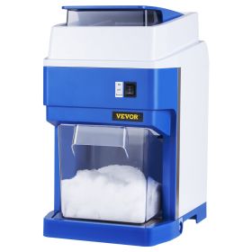 VEVOR Commercial Ice Shaver Crusher, 265lbs Per Hour Electric Snow Cone Maker with 4.4lbs Ice Box